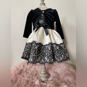 NWOT Nanette Lepore Lace with Cute Cover Up Top Girl Toddler Size 12M